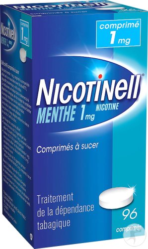 Nicotinell Nicotine 1mg Menthe 96 Comprimés À Sucer