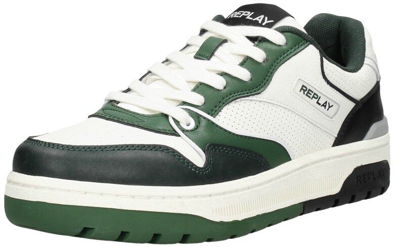 Replay Gemini Perforated groen