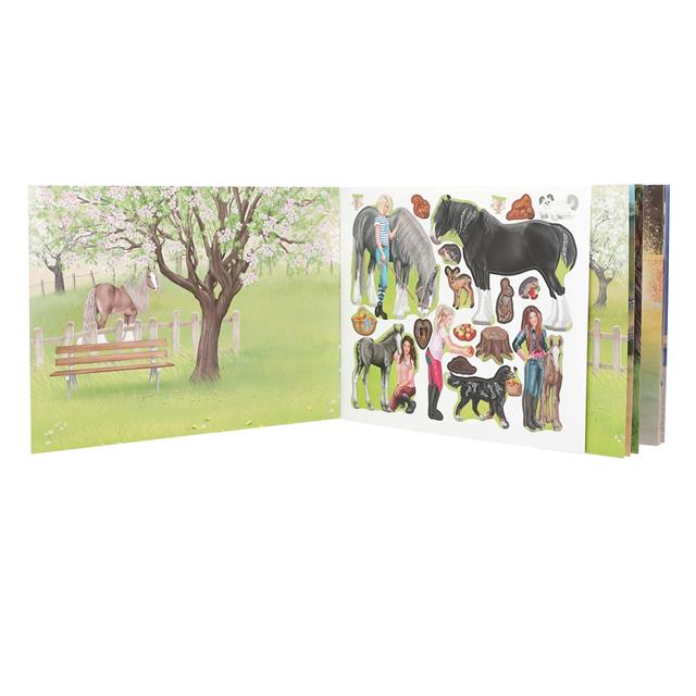 Stickerboek Miss Melody Pocket Stickerworld Multicolor