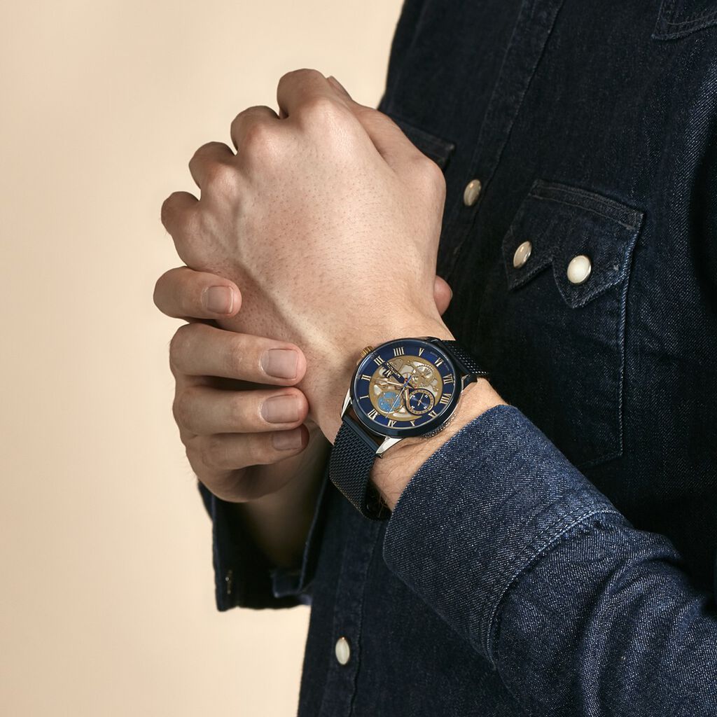 Montre Montignac  Bleu