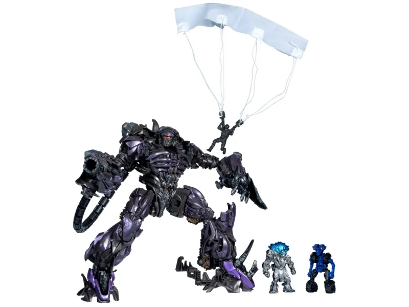 Transformers Studio Series Leader Class : Dark of the Moon Shockwave, 8 År, Plast, Sort, Violet