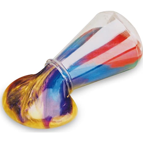 Scoop Rainbow Slime in flask