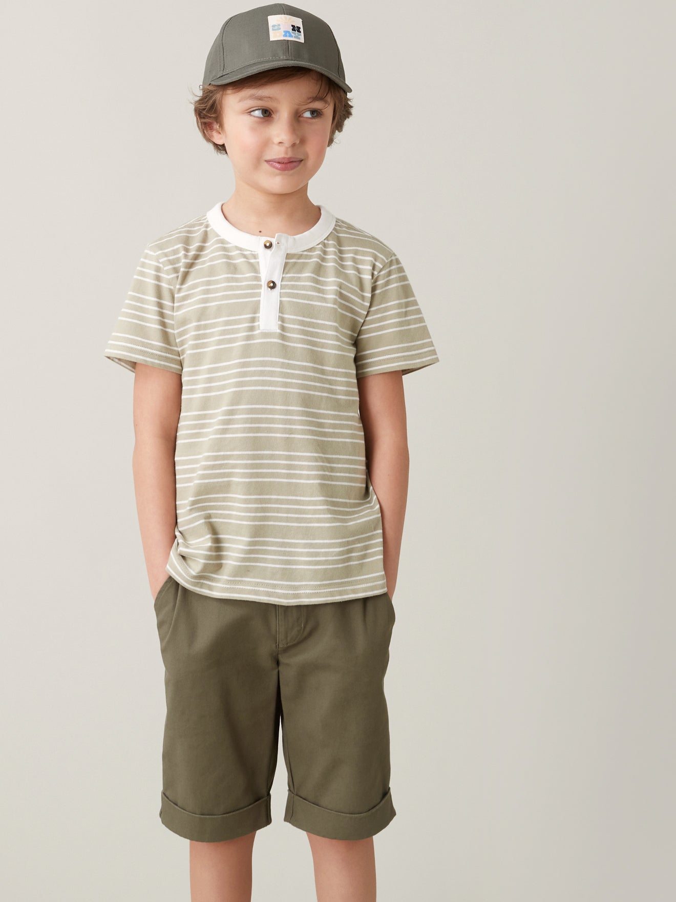 T-shirt rayé Garçon - Coton bio