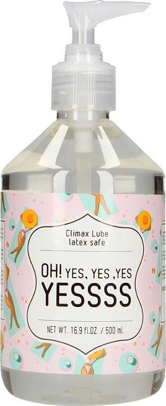 Climax Lube - OH! yes -  yes  - yes YESSSS - 500 ml