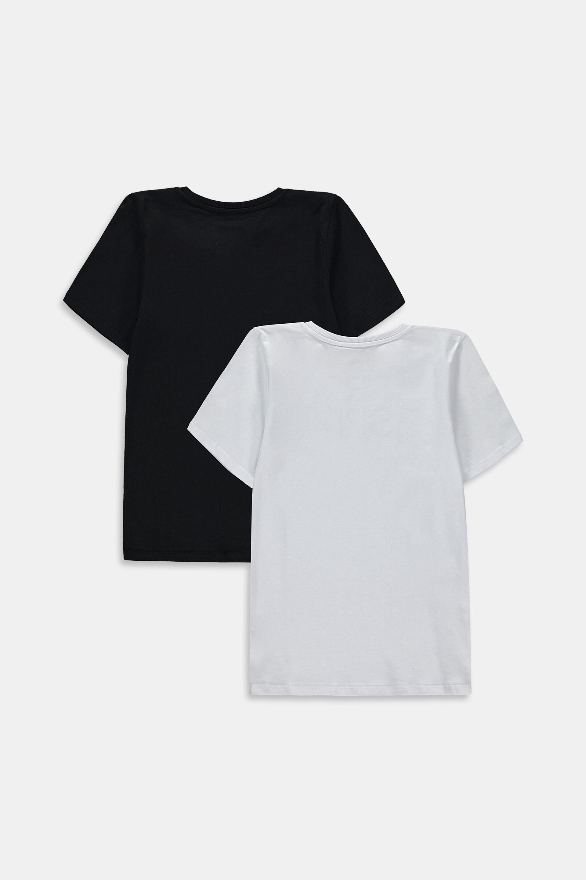 Lot de 2t-shirts à imprimé logo