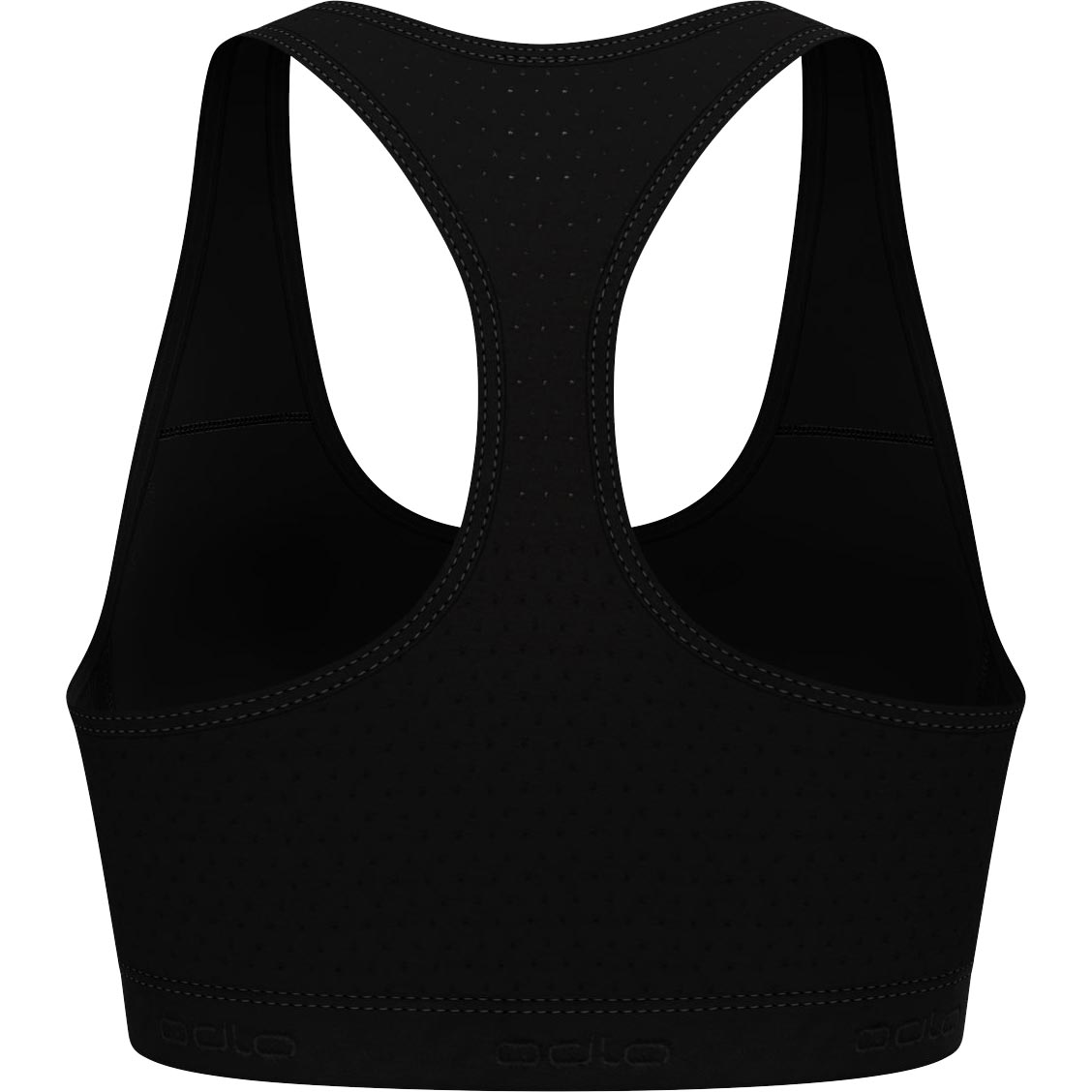 Odlo Ascent Performance Wool Medium Sport BH Damen schwarz