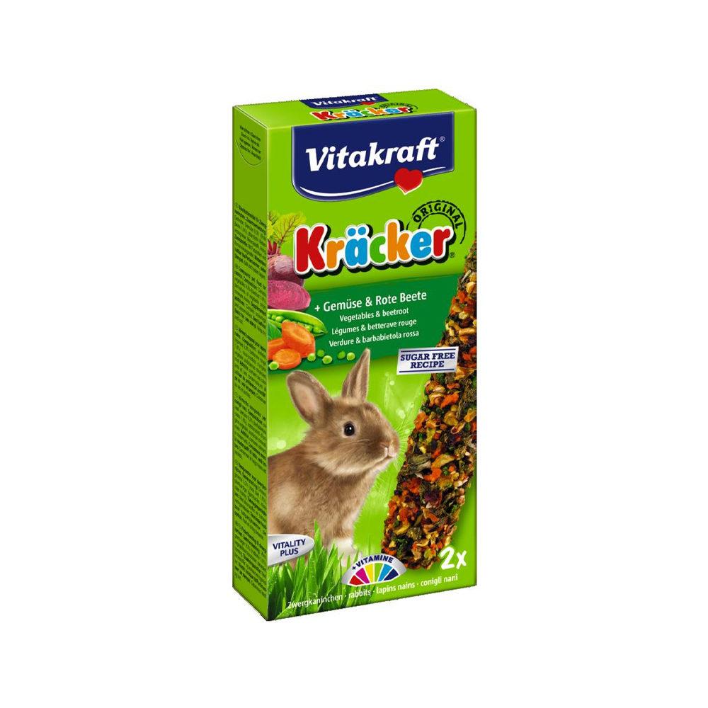 Vitakraft Dwergkonijn Kräcker Groente