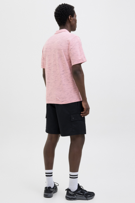 Jack & Jones roze heren polo
