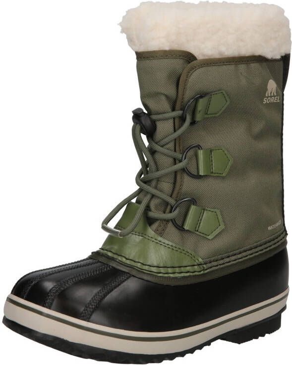 Sorel snowboots kaki Groen Nylon Meerkleurig 33