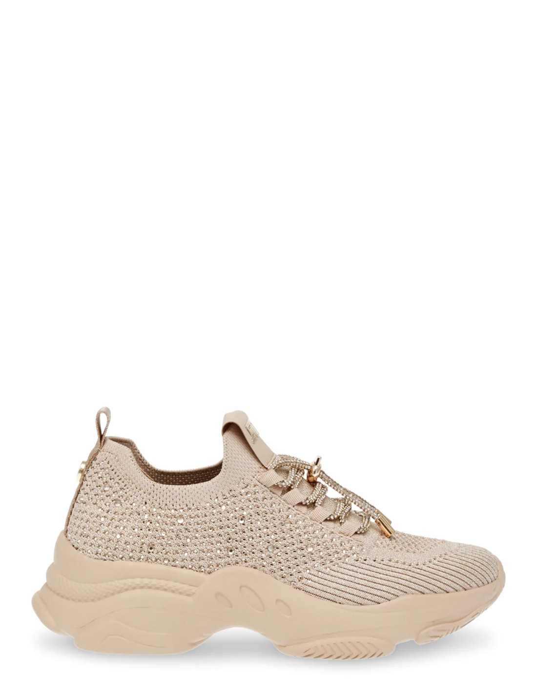 steve madden Baskets de ville Femme Meter Sneaker Rose Gold