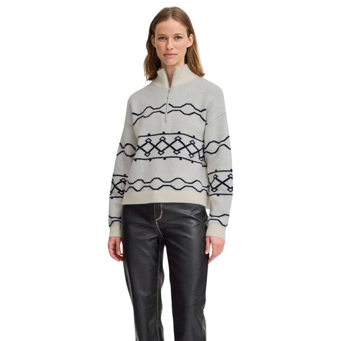 B.Young Massi Halfzip Trui Dames
