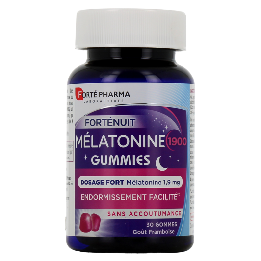 Forté Nuit Mélatonine 1900 - Spray, Gummies
