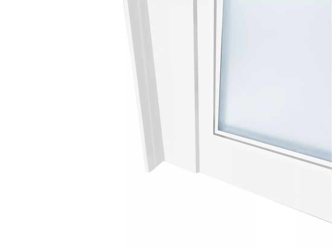 Verrière atelier en aluminium thermolaqué - 30x130 cm - Blanc - BAYVIEW