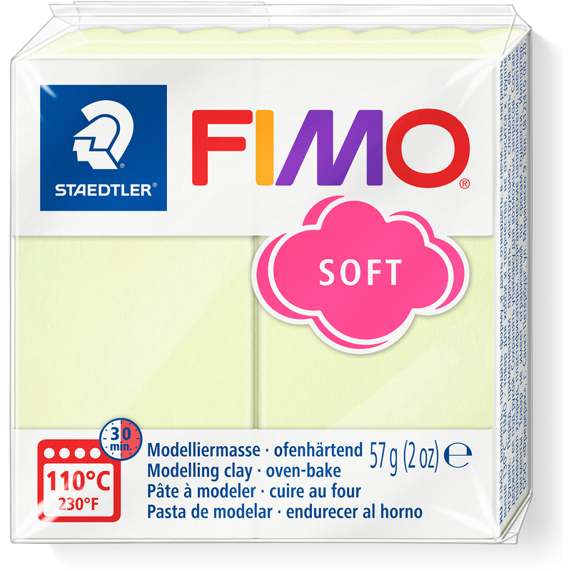 FIMO Modelliermasse Soft, 57 g, vanille