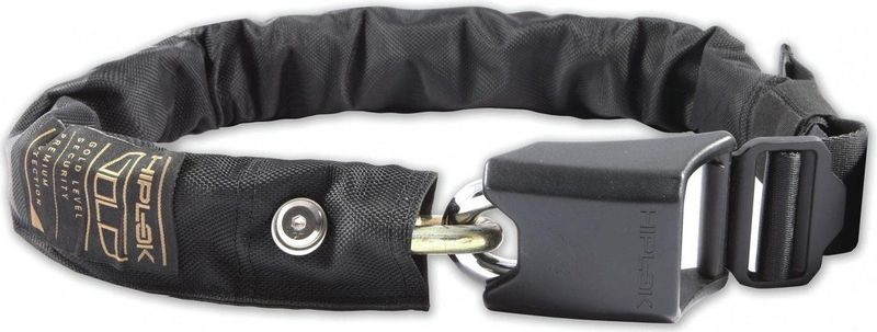 Hiplok - Gold - Kettingslot - Zwart - Staal - 85 cm