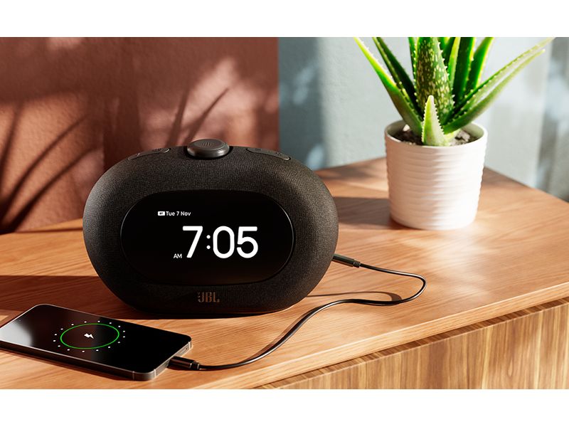 JBL DAB  Radio Horizon 3 Grau Bluetooth-Radiowecker mit DAB/DAB /FM