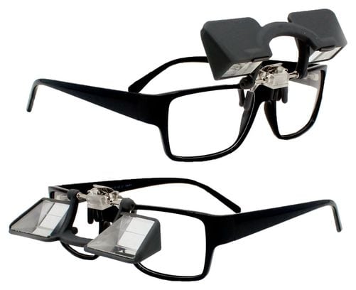 YY Vertical Lunette assurage escalade Clip Up - Gris