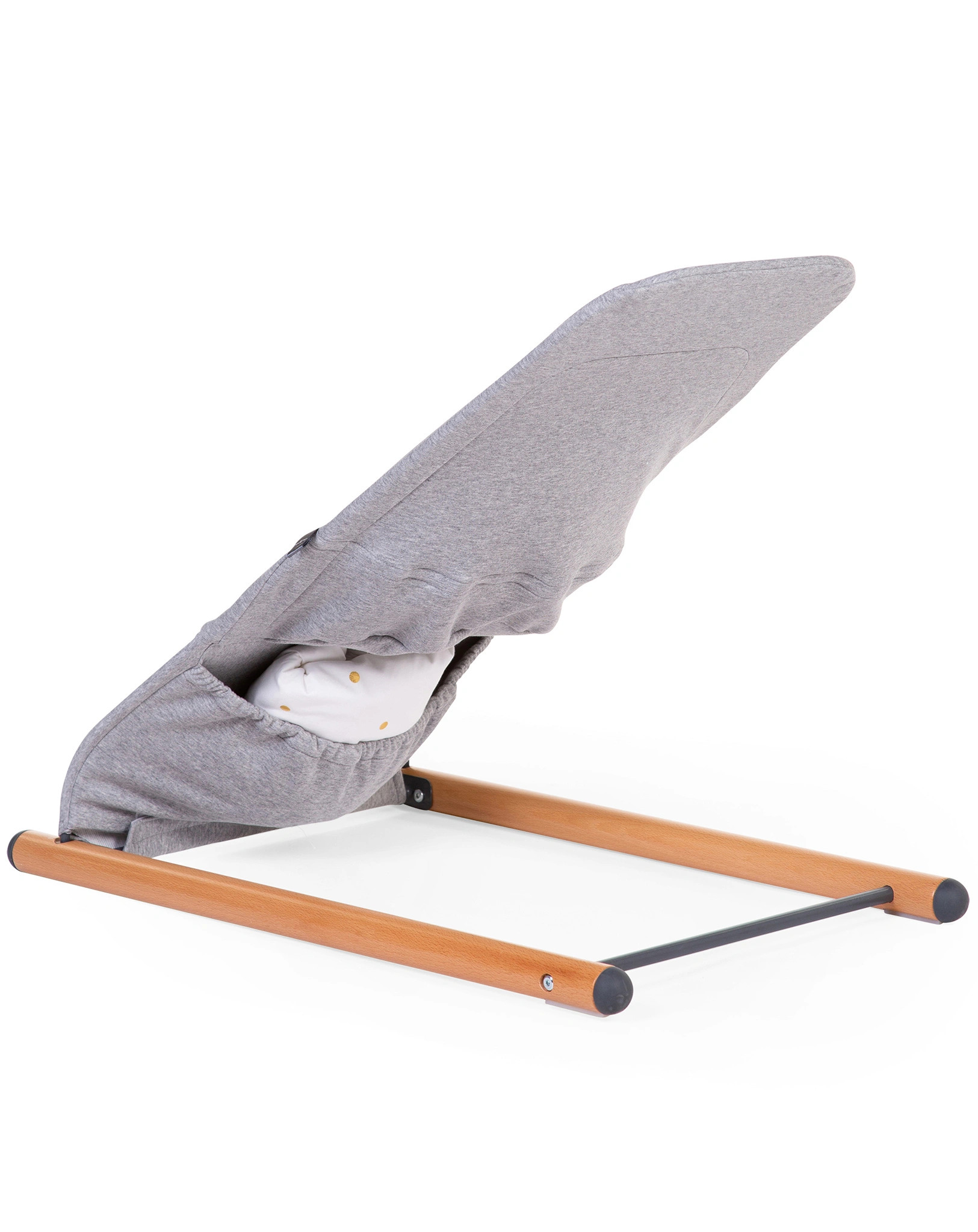 Babywippe EVOLUX JERSEY in natur/grau