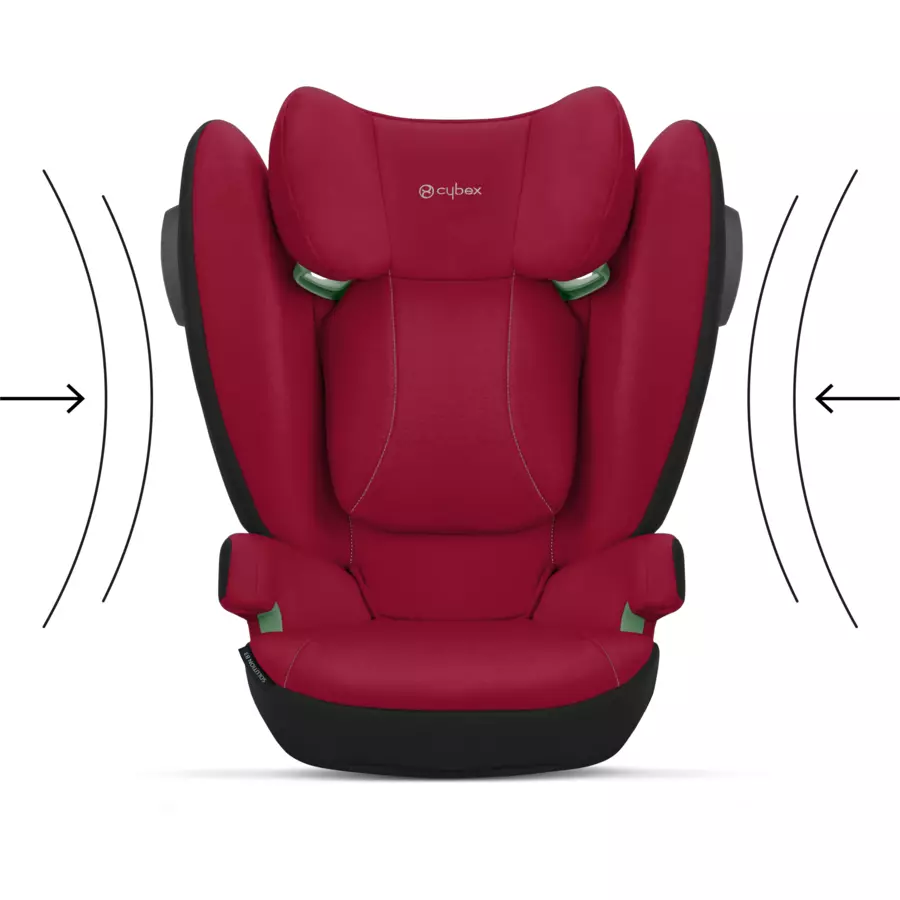 cybex Silver Kindersitz Solution B3 I-Fix Dynamic Red