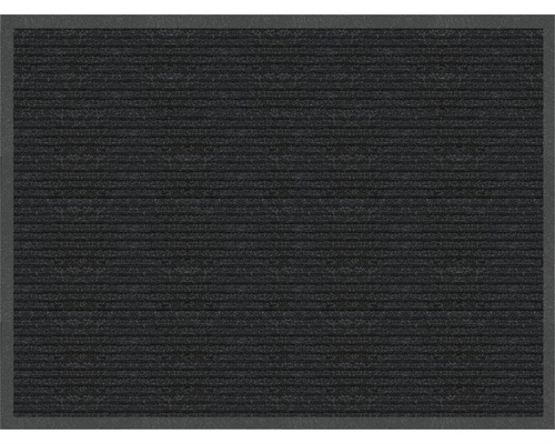 Duurzame repmat zwart 90x120 cm