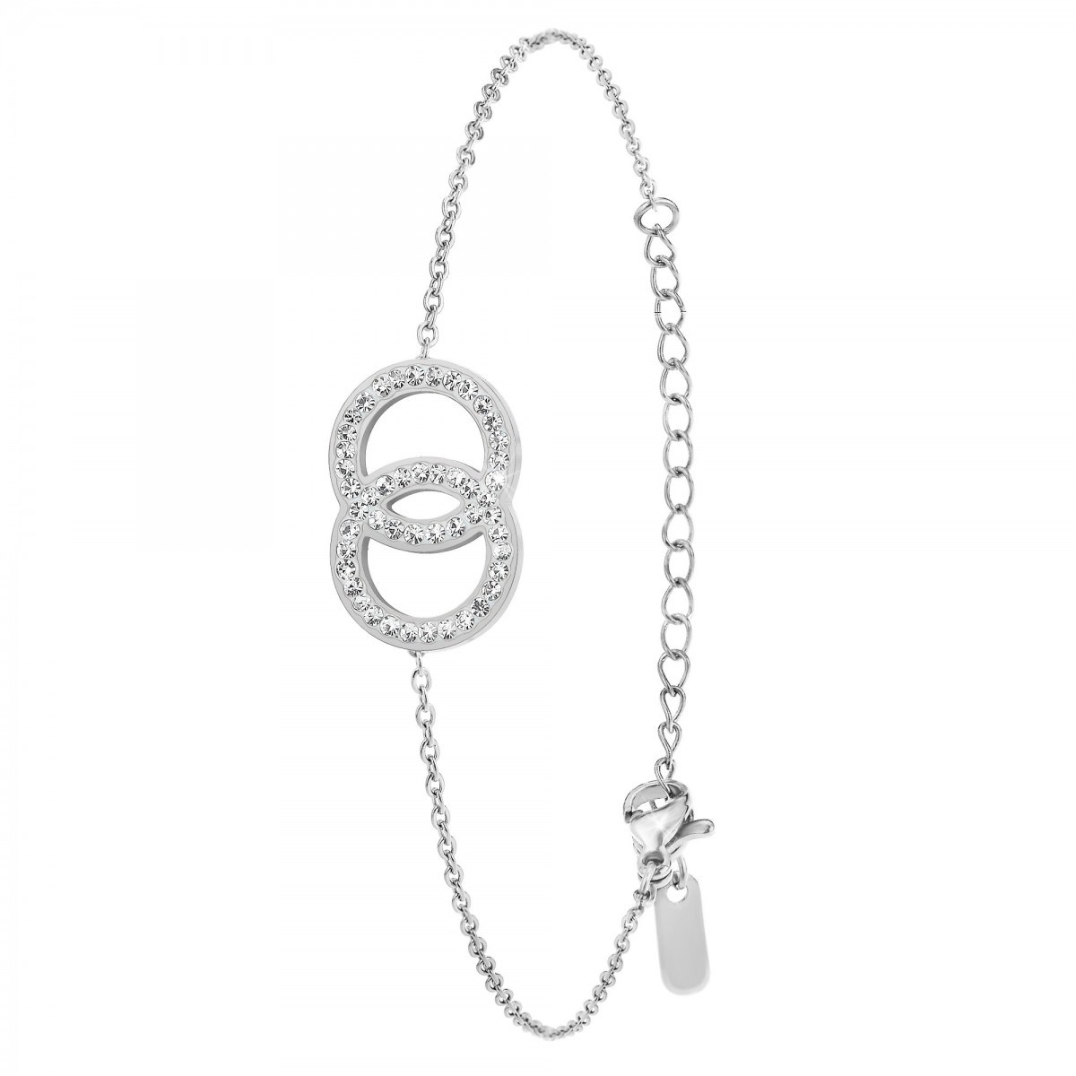 Bracelet SC Crystal orné de Cristaux scintillants