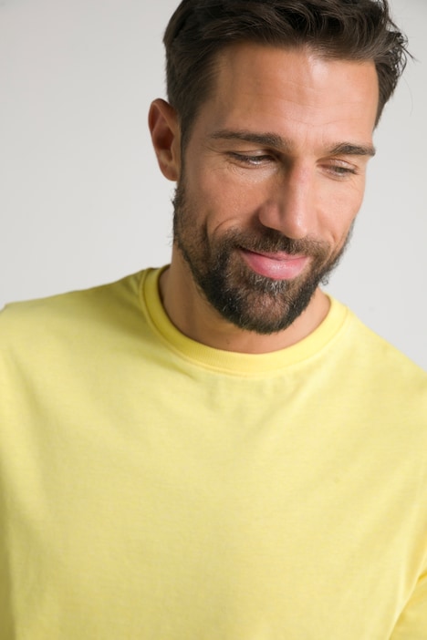 T-Shirt, Rücken Print, Halbarm