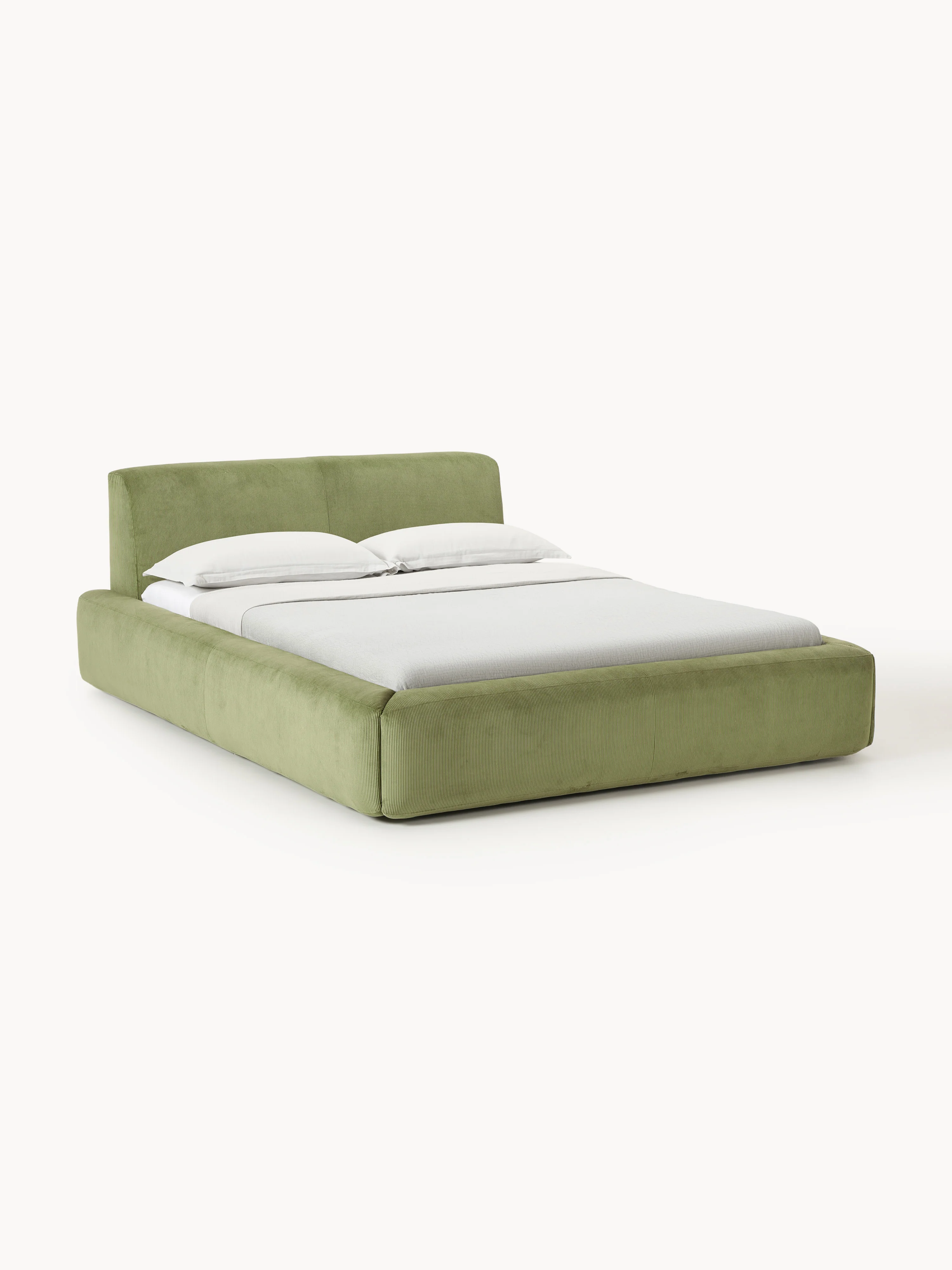 Gestoffeerd bed Melva met opbergruimte