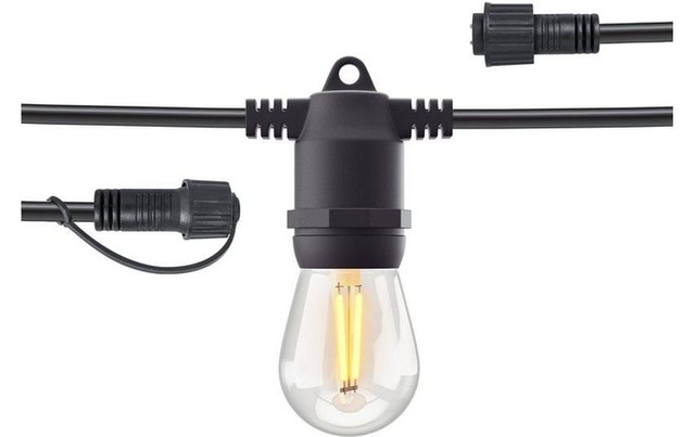 Hombli LED Gartenleuchte »String Light 5m Verlängerung« Warmweiss