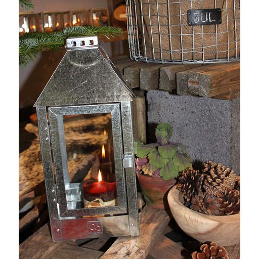 A2 Living Lanterne, Galvaniseret, 19x42,5x19 cm