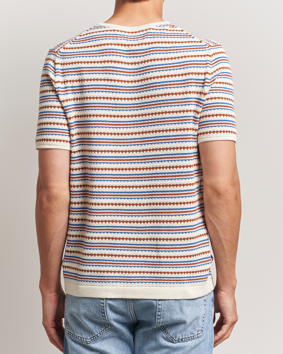 NN07 Bari Knitted Striped T-Shirt Multi