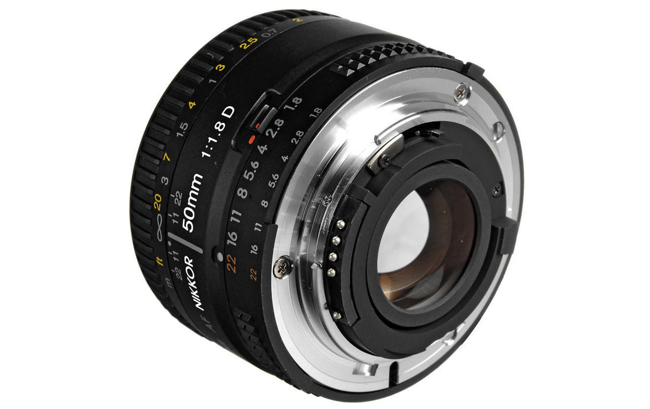 Festbrennweite AF 50mm F/1.8D – Nikon F<br>50 mm f/1.8 D AF NIKKOR