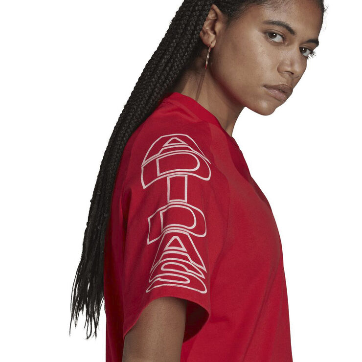 adidas LOOSE TEE Red