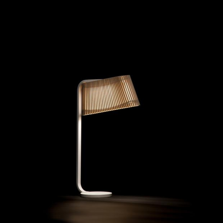 Secto Design Owalo 7020 tafellamp LED walnoot