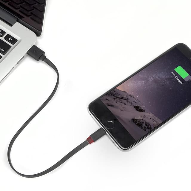 Flatout ladekabel Micro USB stik 25 cm