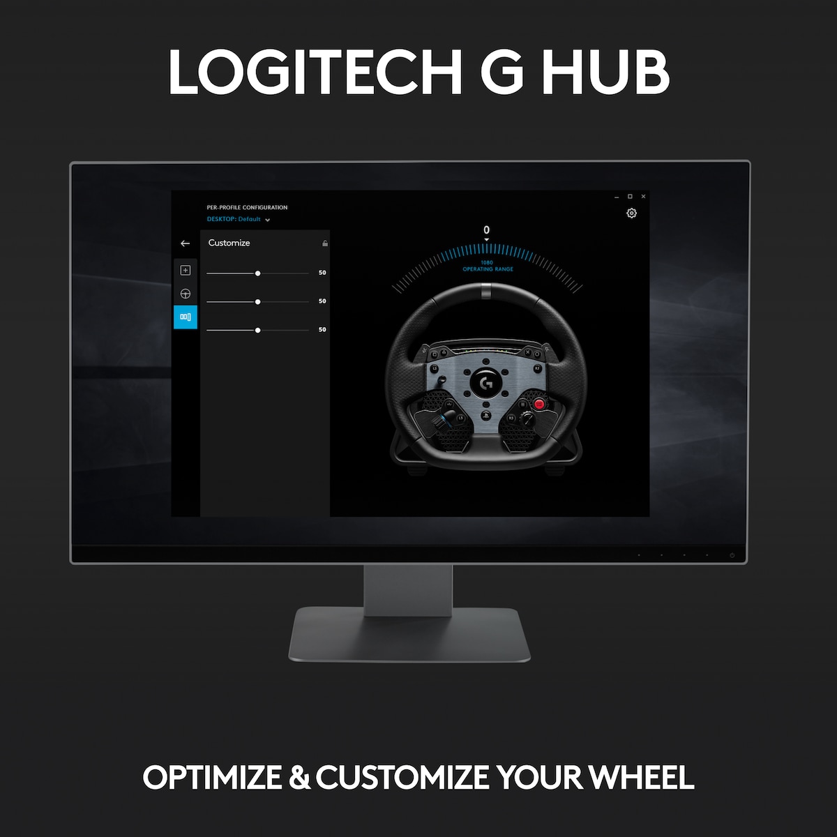 Logitech G PRO ratt for PS4 / PS5 / PC