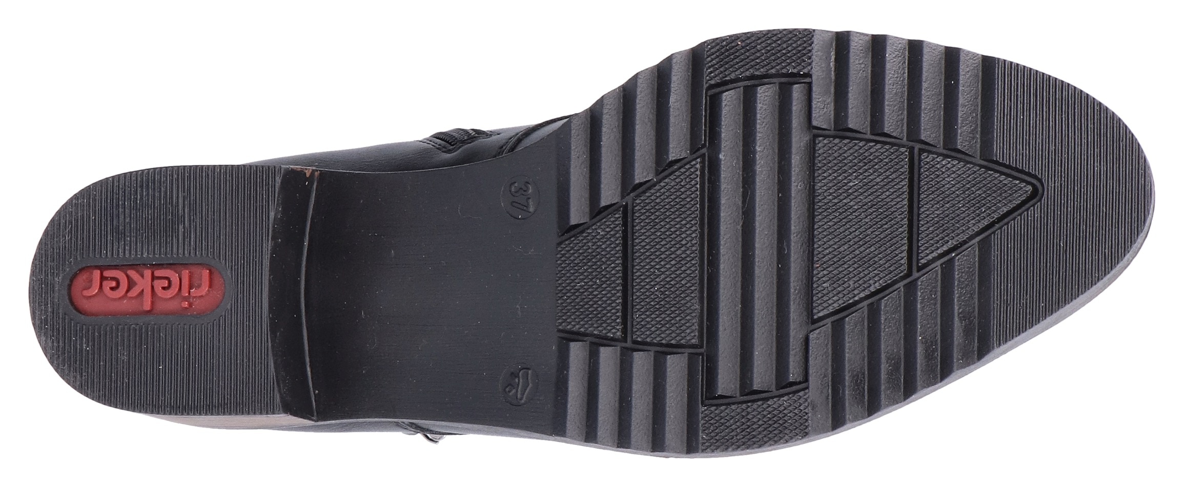 Rieker Schnürstiefelette  , Schnürboots, Trachtenstiefelette, Blockabsatz, Innenreissverschluss