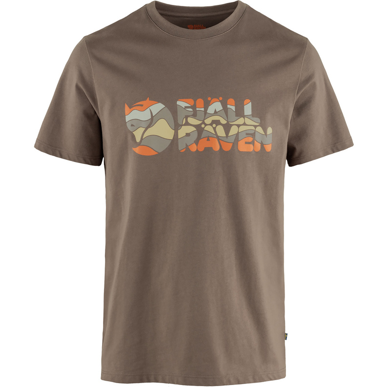 Fjällräven Herren Multicolor Logo T-Shirt