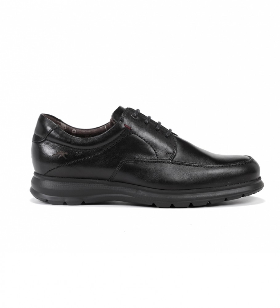 Sapatos Fluchos F0602_soft_brnu preto bristol macio