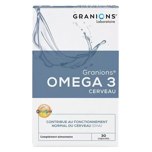 Granions Ômega 3 para o Cérebro - 30 cápsulas