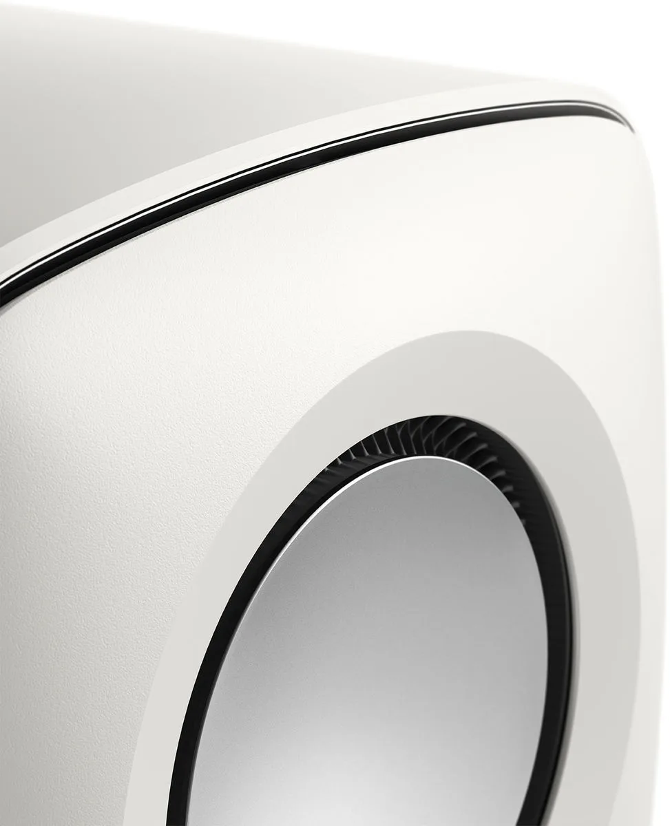KEF KC 62 Blanc mat Caissons de basses