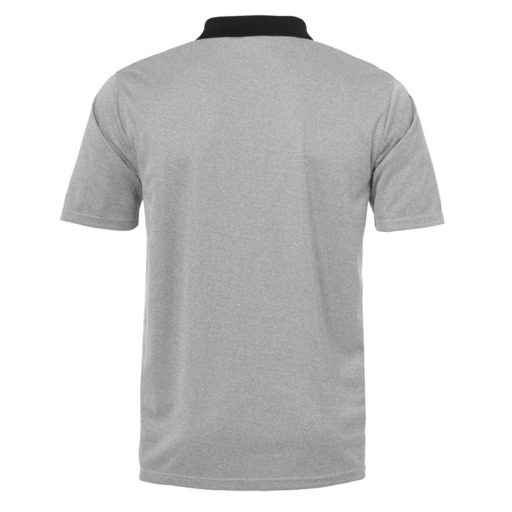 Polo Goal Cinza Escuro Mesclado/Preto Uhlsport