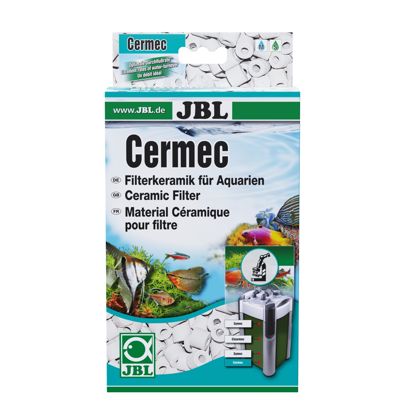 JBL Cermec Filterröhrchen für Aquarienfilter