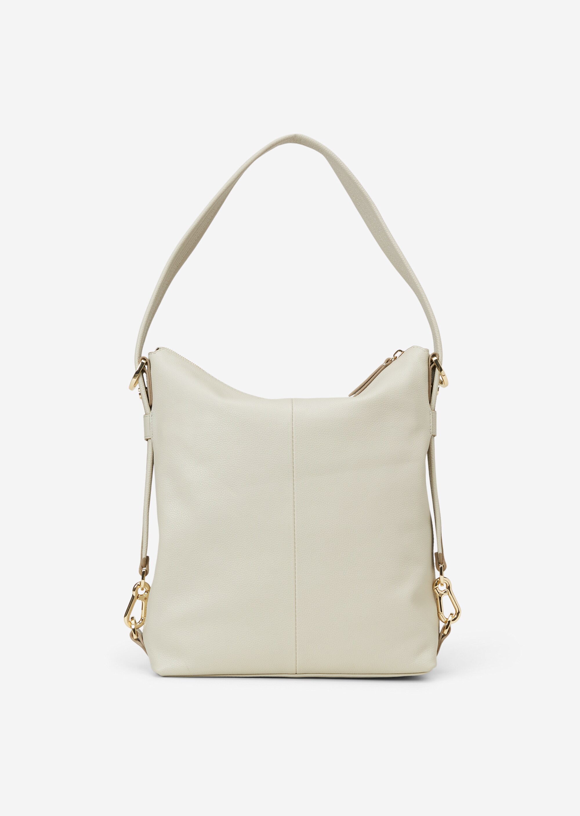 Hobo Bag medium aus fein genarbtem Leder