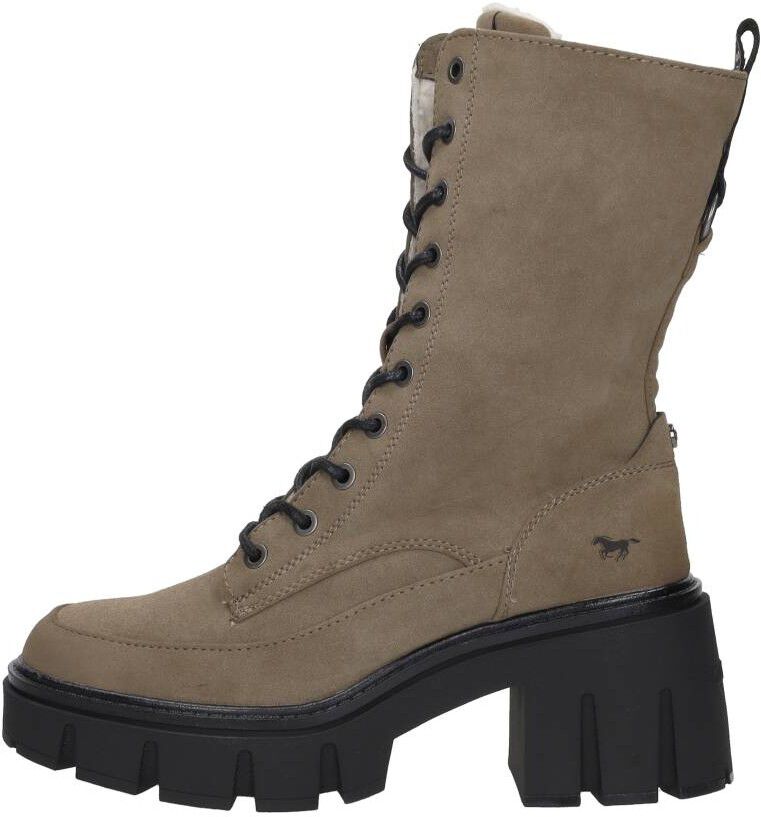 Mustang Veterschoenen Hoog taupe
