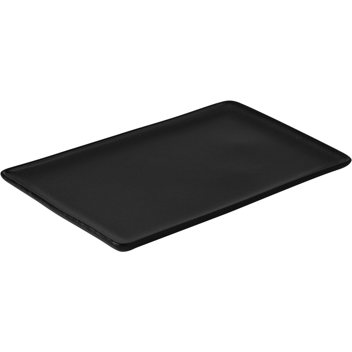 RAW Rektangulær tallerken 31,5 x 20 cm, Titanium Black