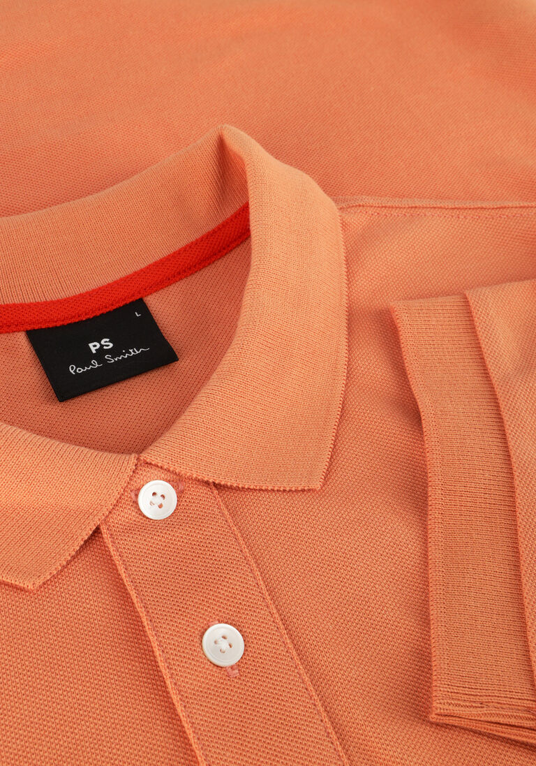 PS PAUL SMITH oranje ps paul smith polo mens slim fit ss polo shirt zebra