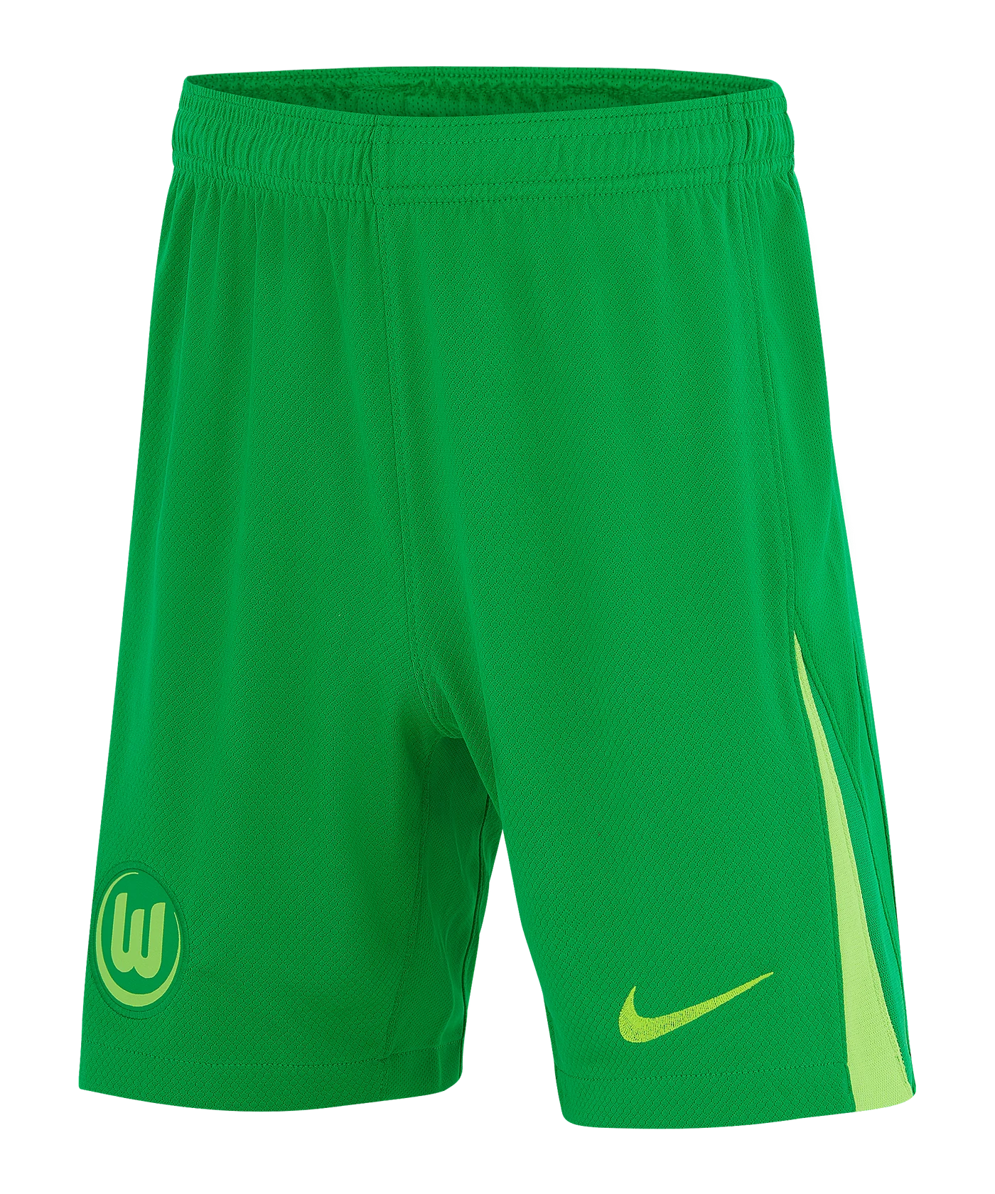 Nike VfL Wolfsburg Short Home Away Kids 2024/2025 Grün Weiss Grün F310
