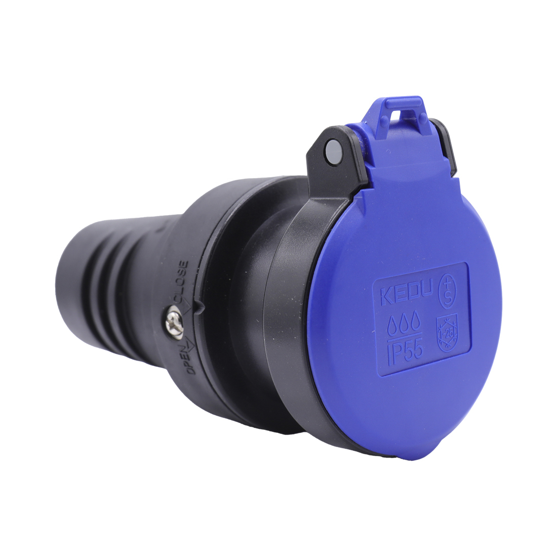 Ekström Kupplung T13/10A IP55 schwarz