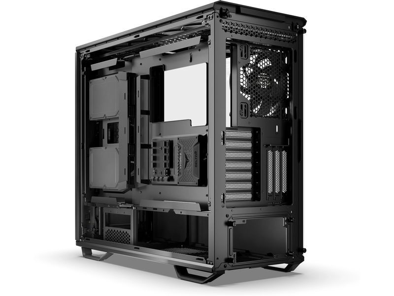be quiet! PC-Gehäuse Dark Base 701 Schwarz Gaming-Gehäuse im Full-Mesh-Design