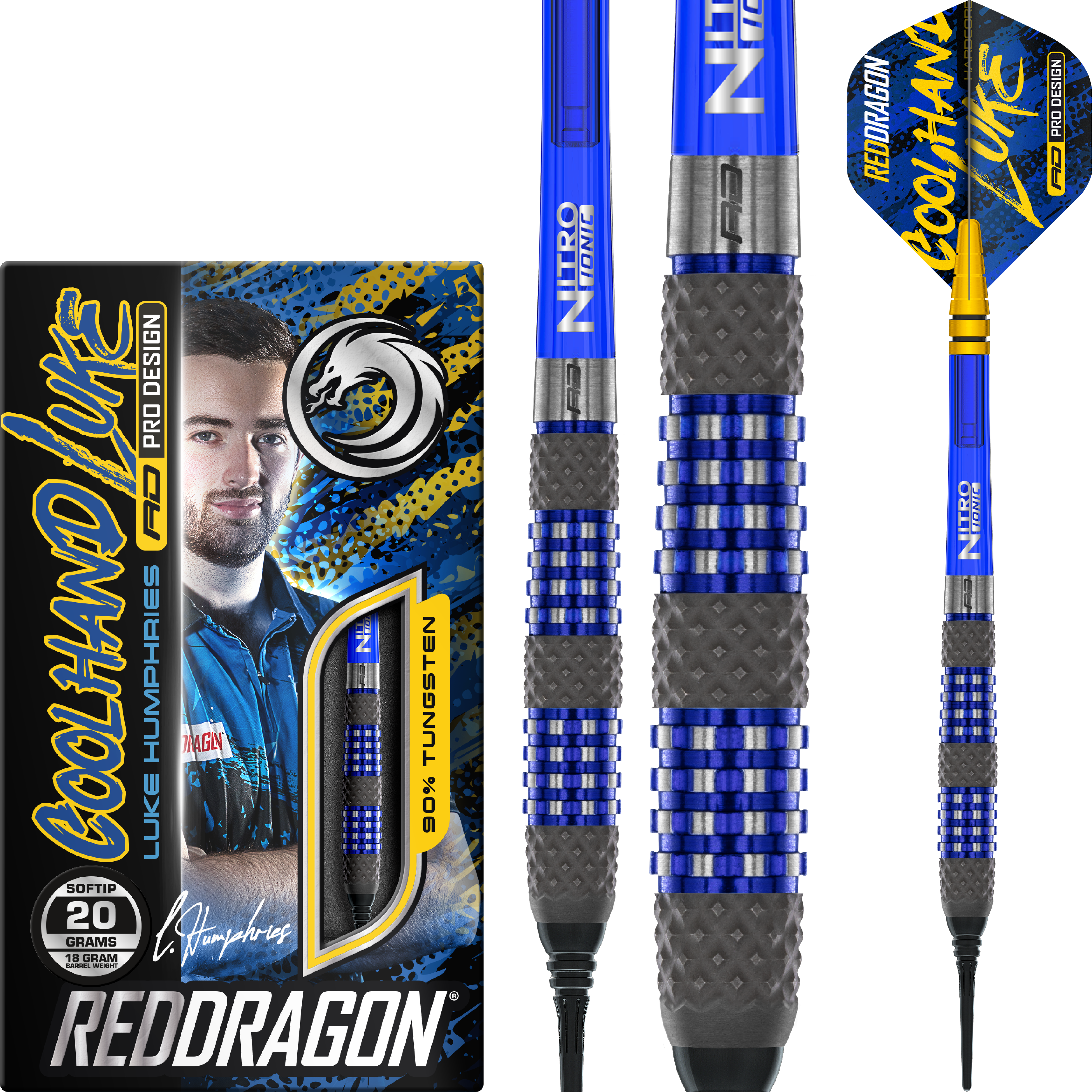 Red Dragon - Luke Humphries TX2 Atomised - Softdart